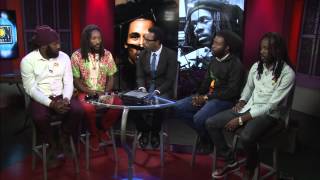 Roots Artistes Talk Bob Marley & Dennis Brown; Onstage Feb 7, 2015 Seg 4
