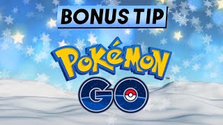 PLAYING POKEMON GO in THE WINTER - BONUS TIP