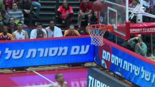 Highlights: Hapoel "Bank Yahav" Jerusalem 86 - Galatasaray 82