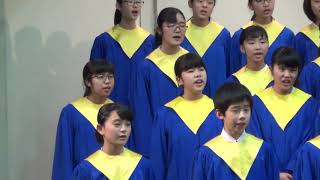 クリスマス音楽礼拝⑤　北浦三育中学校聖歌隊2019