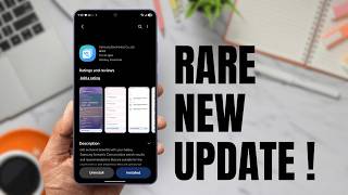 RARE & Important NEW UPDATE for Millions of Samsung Galaxy Phones !