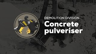 Concrete pulveriser