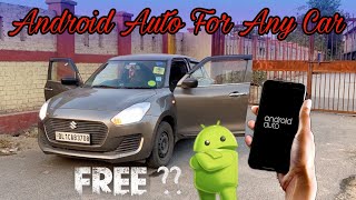 Install Android Auto in Any Stereo | Crack .apk file in Description | CAR MUTERS