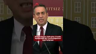 Ali Mahir Başarır: 'Halk açken, 3 Uçakla Seyahat Edilir Mi?' Cumhurbaşkanının Uçak Tartışması!