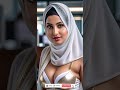 4k ai art lookbook video of ai arabian girl in office ｜ sensual arab dress