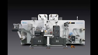 Discover the multifunctional Vision MDF-330 digital label finishing line