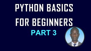 Part 3 - What can you do with Python?