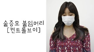 숱증모 붙임머리디자인 [컨트롤브이]