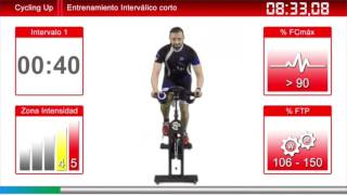 Clase Virtual Nº15 Cycling Up - Interválico Corto Ciclo Indoor by David Aguado