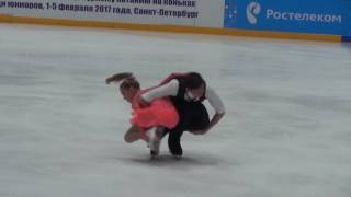 2017 Russian Jr Nationals - Nika Osipova / Alexander Gallyamov FS