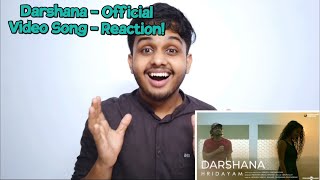 Darshana - Official Video Song - Reaction! | Hridayam | Pranav | Darshana | Vineeth | Hesham | Merry