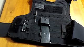Safelife Defense outer carrier modified with Krydex quick release system