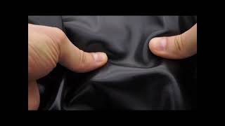 Good quality black nappa leather. Soft smooth genuine leather for diy crafts in black with sheen