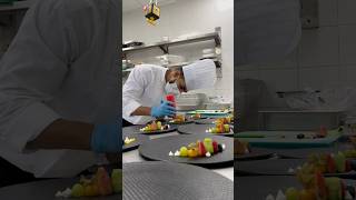 Garnish for plating something new #decoration #chef #hotel #foodies  #trendingshorts  #ytshort