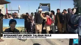 EU pledges €1 billion Afghan aid package to 'avert humanitarian collapse' • FRANCE 24 English