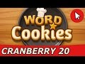 Word Cookies Cranberry 20 Answers Guide (Android/IOS)