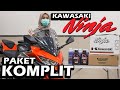 KAWASAKI NINJA PAKET KOMPLIT, JARANG PAKAI !!!