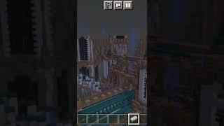 I made Op castle in Minecraft #shorts#youtubeshorts #viral #trending