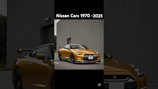 Nissan cars | 1970-2025 | Subscribe ! #rek #usa #nissan #cars #evolution #subscribe #youtubeshorts