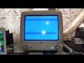 Sparkle Installs Mac OS X Tiger on a iMac Snow G3 600Mhz