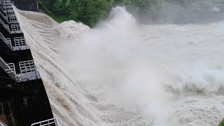 【豪雨】大井ダム【危険】