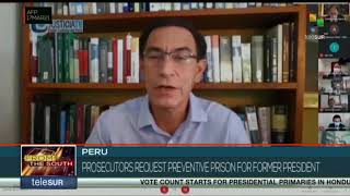 Prosecutors request preventive prison for former Peruvian president