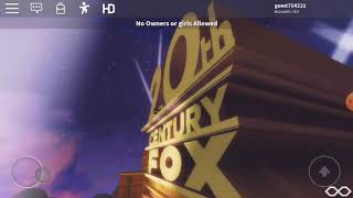 20th Century Fox Logo The Simpsons Movie Roblox - 20th century fox 1994 2010 roblox