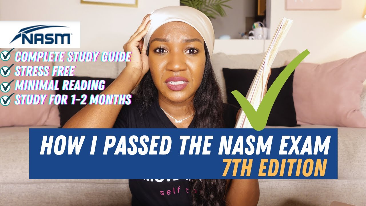 HOW TO PASS THE NASM CPT EXAM IN 2022 | STUDY TIPS | 2 MONTHS OF ...