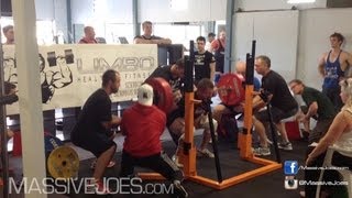 MassiveJoes.com - Steve Mills Strength Training - RAW POWER 690kg (1518lbs) Powerlifting Total