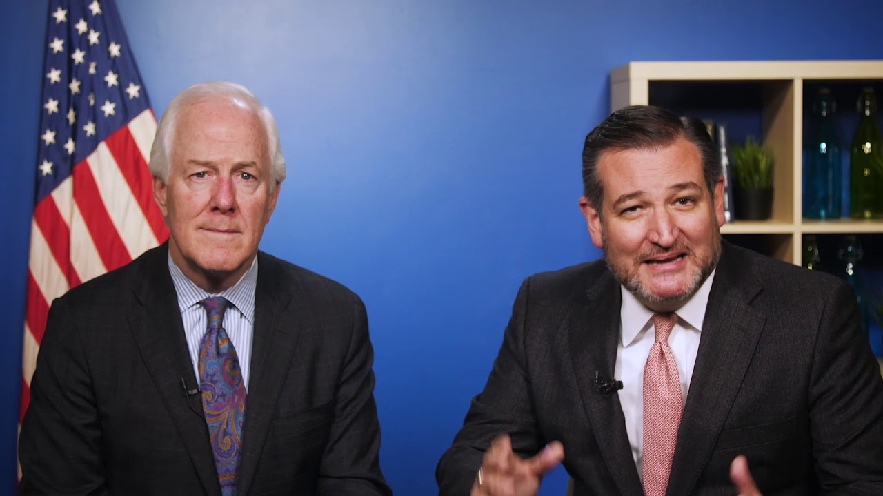 Senator Ted Cruz Endorses John Cornyn - YouTube