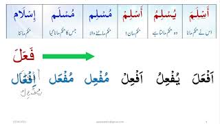 L-6: Basic Arabic Salasi Mazeed Ifa'al Ifaal ثلاثی مزید افعال  SULASI MAZEED FEEH | ابواب مزید فیہ