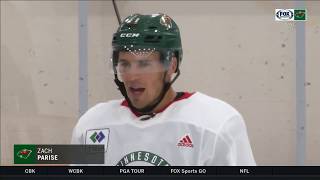 On-Ice Instructional with Zach Parise: Catching a bad pass