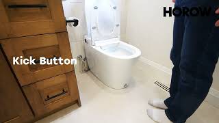 Bathroom Renovation: HOROW T05 Smart Bidet Toilet Features \u0026 Why Contractors Love It