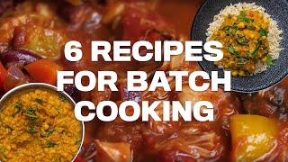 Delicious VEGAN BATCH COOKING Recipes!