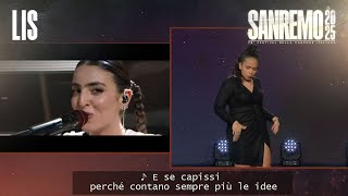 LIS Sanremo 2025 - Joan Thiele canta “Eco”