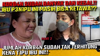 DI SAAT K0RB4N SUD4H BANYAK YANG DI RUG1KAN, IBU YANG M3N1PU INI MASIH BISA KETAWA??