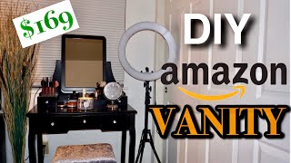 DIY AMAZON VANITY $169  | DOLLFACEDEE