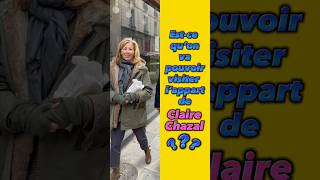 Visiterons-nous l’appartement de Claire Chazal à Paris ⁉️ #paris #hometour #microtrottoir #shorts