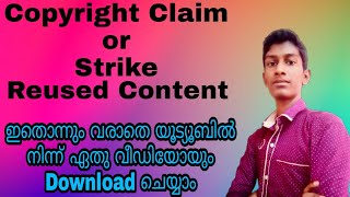 You can download any video from YouTube without copyright, copyright strike and reused content |