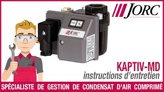 KAPTIV-MD | Instructions d'entretien