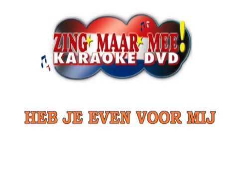 Frans Bauer - Heb Je Even Voor Mij ( KARAOKE ) Lyrics - YouTube