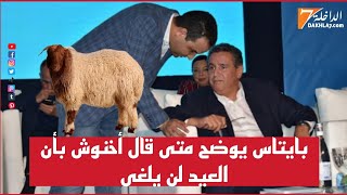 بايتاس يفند الفيديو المنسوب لأخنوش حول عيد هذه السنة ويقول بأن مخطط الأخضر ناجح