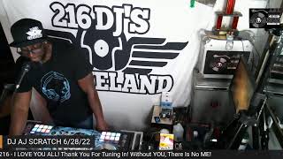 DJ AJ SCRATCH / DJ CUT SO FRESH - THE BLENDERHOOD 6/28/22