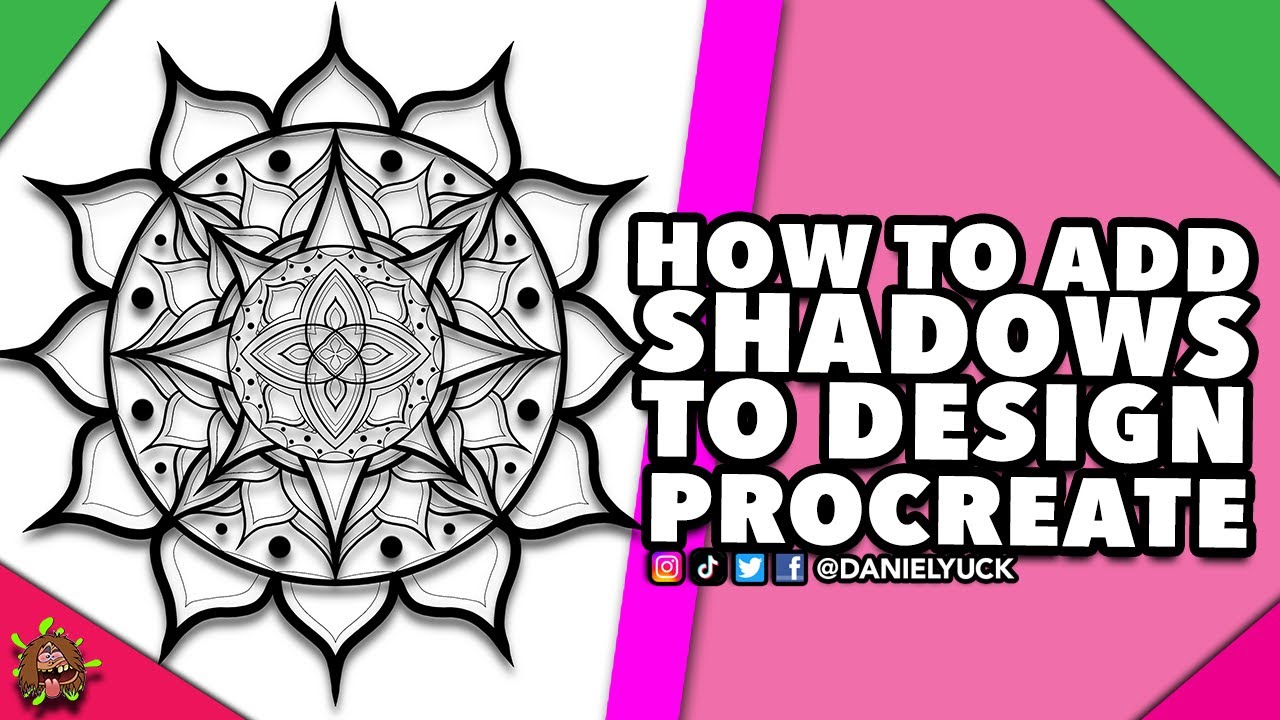 How To Add Shadows To Design Procreate Youtube