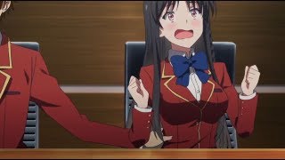 Classroom of the Elite Ep.5 - Ayanokouji tickling Horikita Suzune (Funny Mmoment)