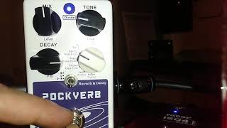 Ammoon pockverb: My favorite Reverb+Delay pedal is malfunctioning.