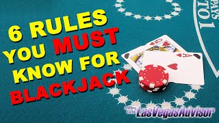 IN THE WILD - LEARN 6 RULES YOU MUST KNOW FOR VIDEO BLACKJACK - ABBREVIATED BASIC STRATEGY