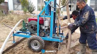 HF260D water well drilling rig #sunmoy #boreholedrilling #waterdrilling