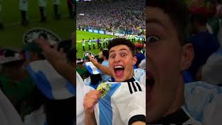 I Watched ARGENTINA🇦🇷 At The World Cup #ShortsFIFAWorldCup