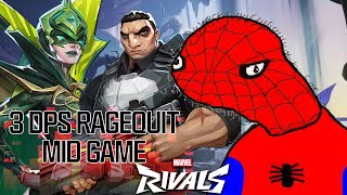 Ragebait Spider-Man Makes 3 DPS RAGEQUIT MID GAME!
